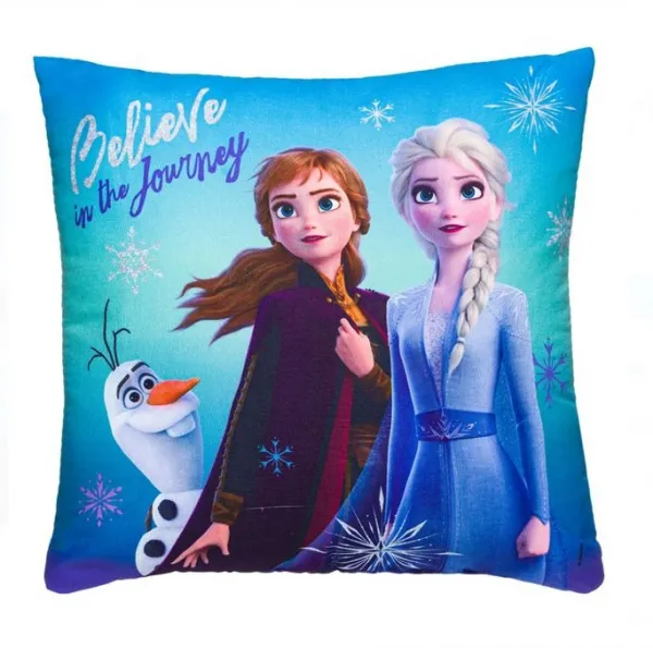 Детска декоративна възглавничка Frozen, Замръзналото Кралство, 30х30см 1