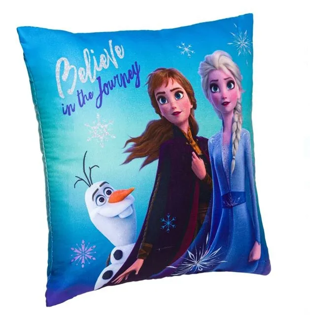 Детска декоративна възглавничка Frozen, Замръзналото Кралство, 30х30см 2