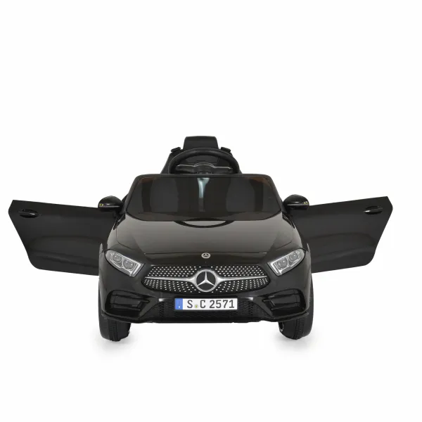 Акумулаторна кола Mercedes Benz CLS 350 Черна, 12V, предни и задни светлини, отварящи се врати | Iguana.bg 1