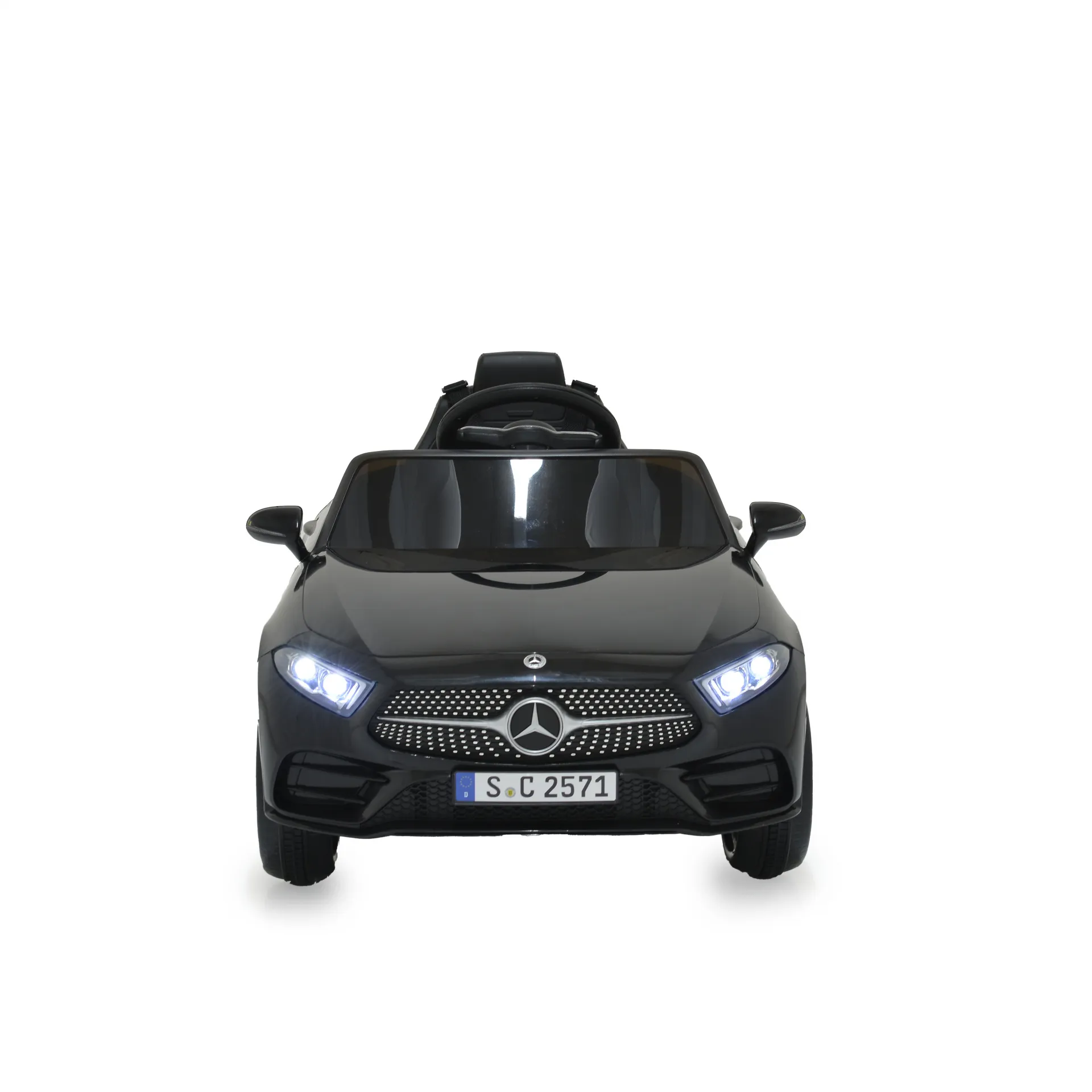 Акумулаторна кола Mercedes Benz CLS 350 Черна, 12V, предни и задни светлини, отварящи се врати | Iguana.bg 3