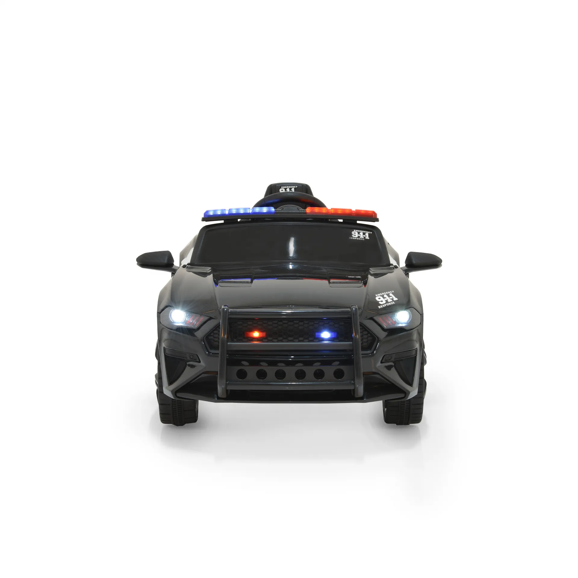 Акумулаторна кола POLICE, 12V LED светлини и отварящи се врати | Iguana.bg 3