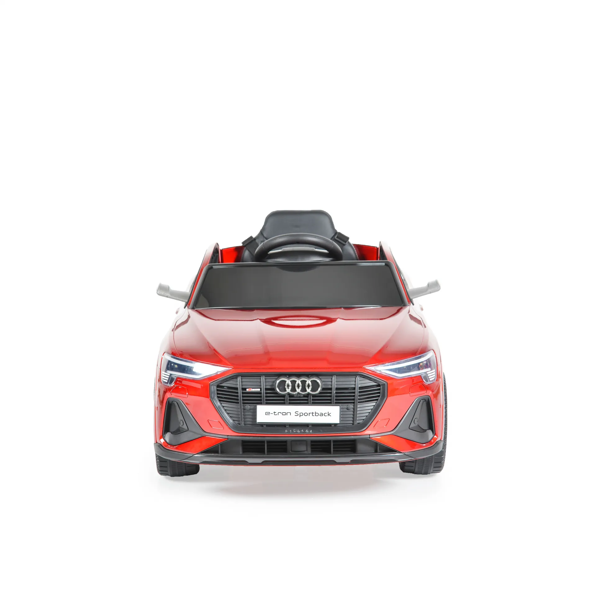 Акумулаторен джип Audi Sportback 4x4 12V Червен с меки гуми и отварящи се врати | Iguana.bg 2