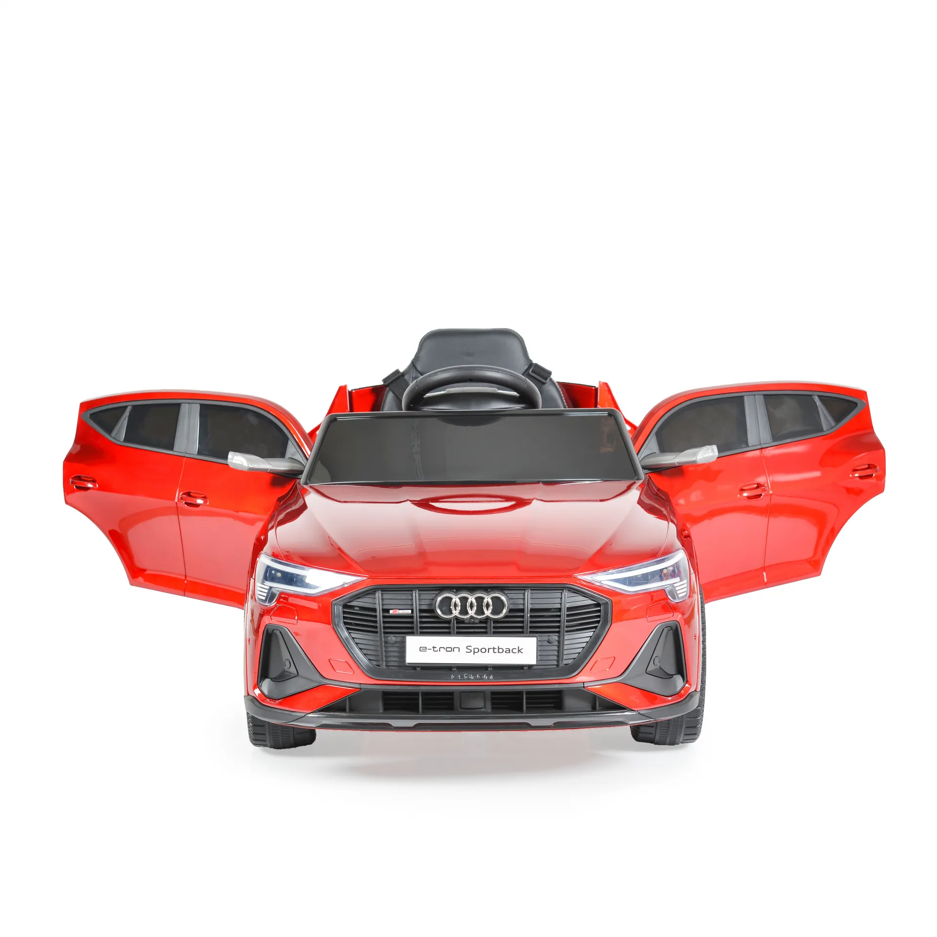 Акумулаторен джип Audi Sportback 4x4 12V Червен с меки гуми и отварящи се врати | Iguana.bg 3