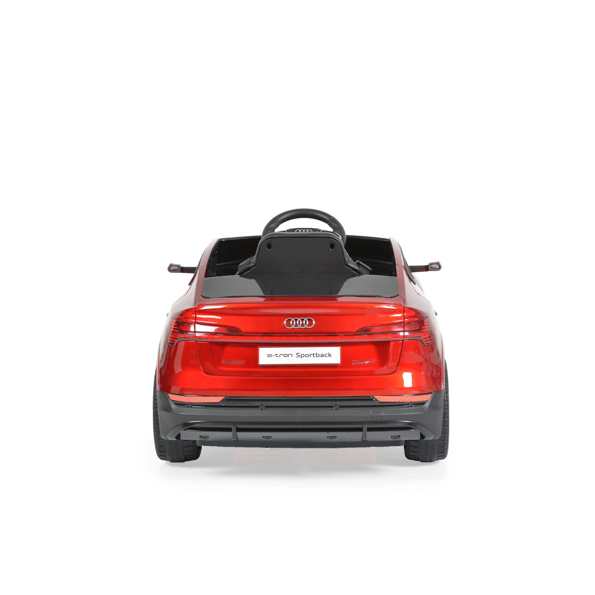 Акумулаторен джип Audi Sportback 4x4 12V Червен с меки гуми и отварящи се врати | Iguana.bg 6