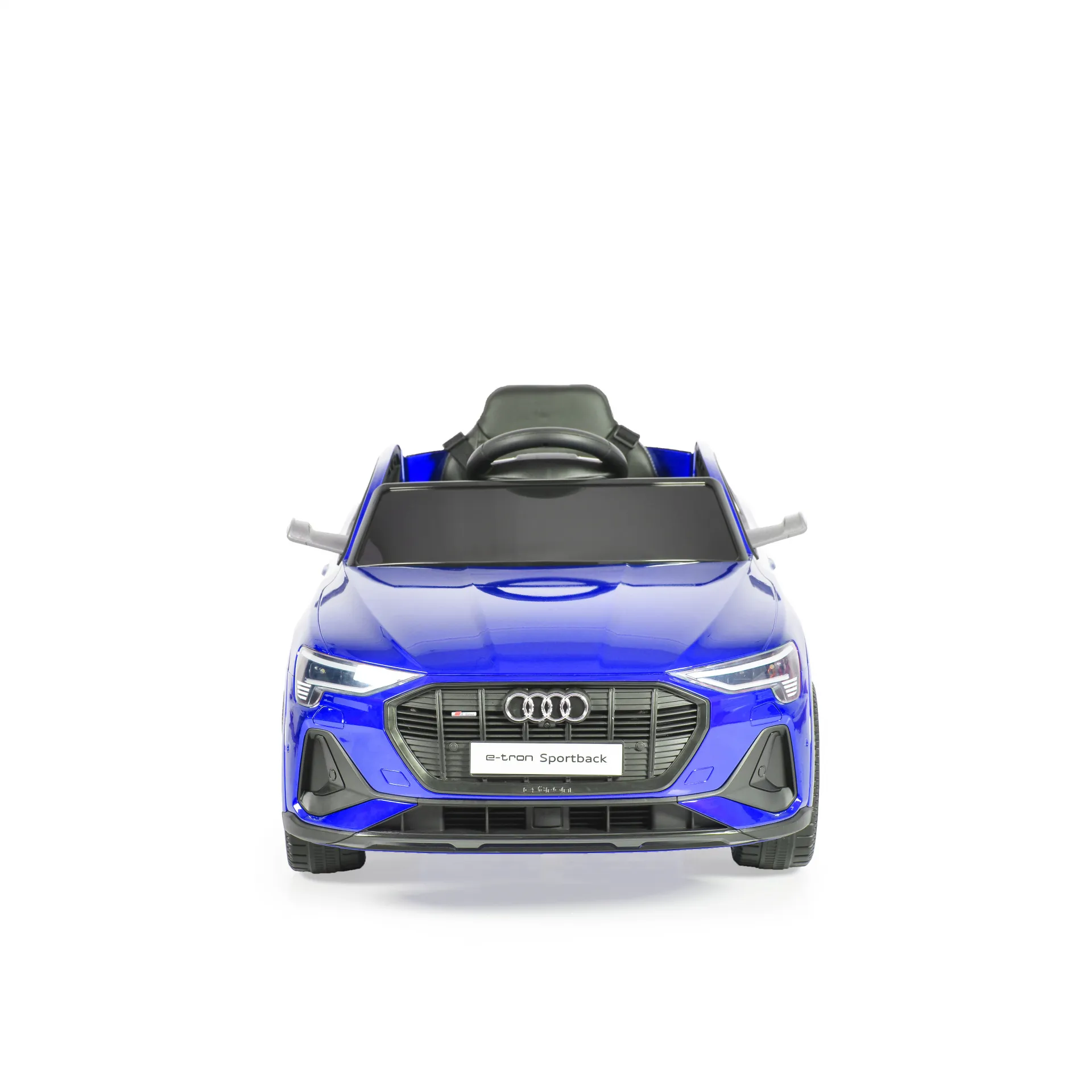 Акумулаторен джип Audi Sportback 4x4 12V Син с меки гуми и отварящи се врати | Iguana.bg 2