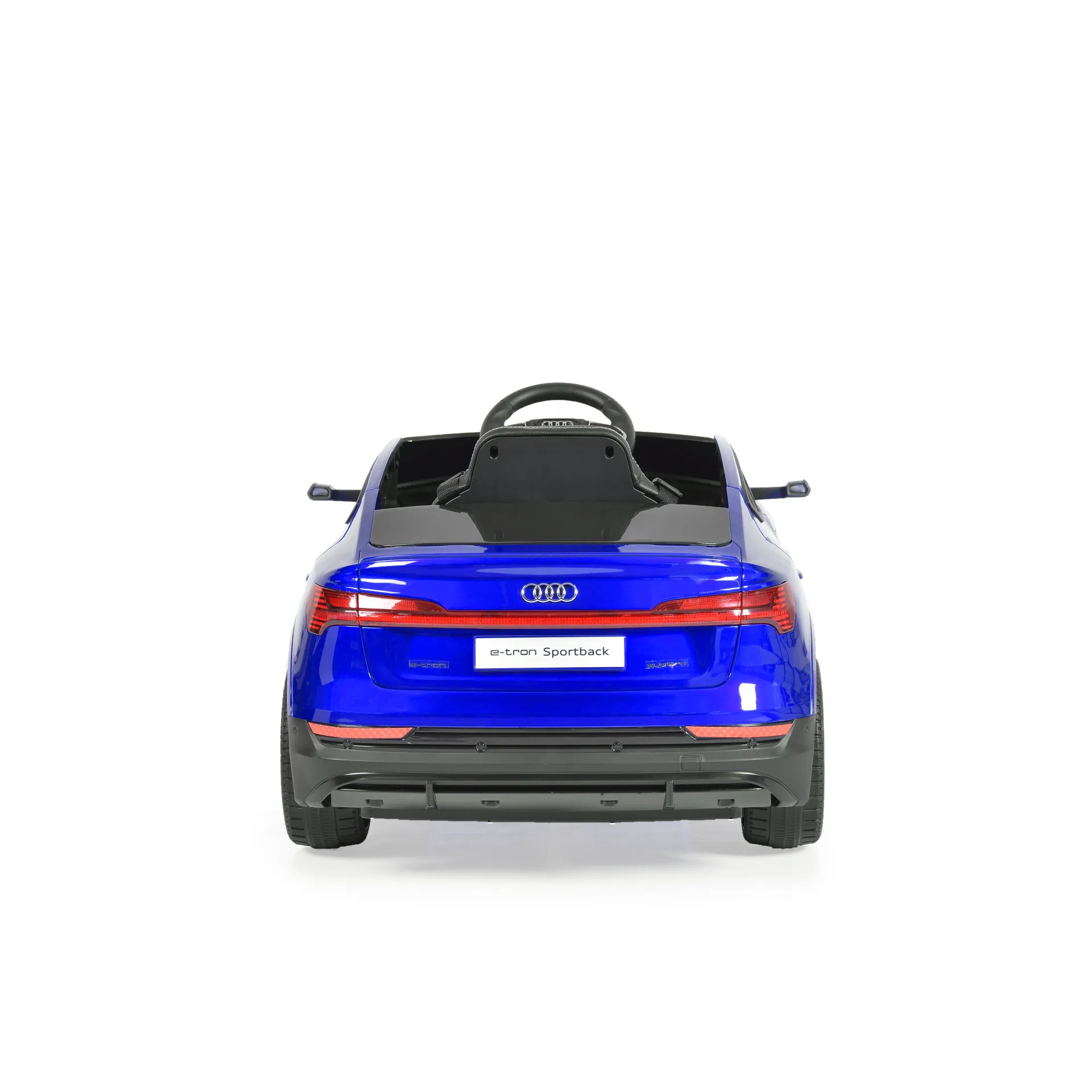 Акумулаторен джип Audi Sportback 4x4 12V Син с меки гуми и отварящи се врати | Iguana.bg 5