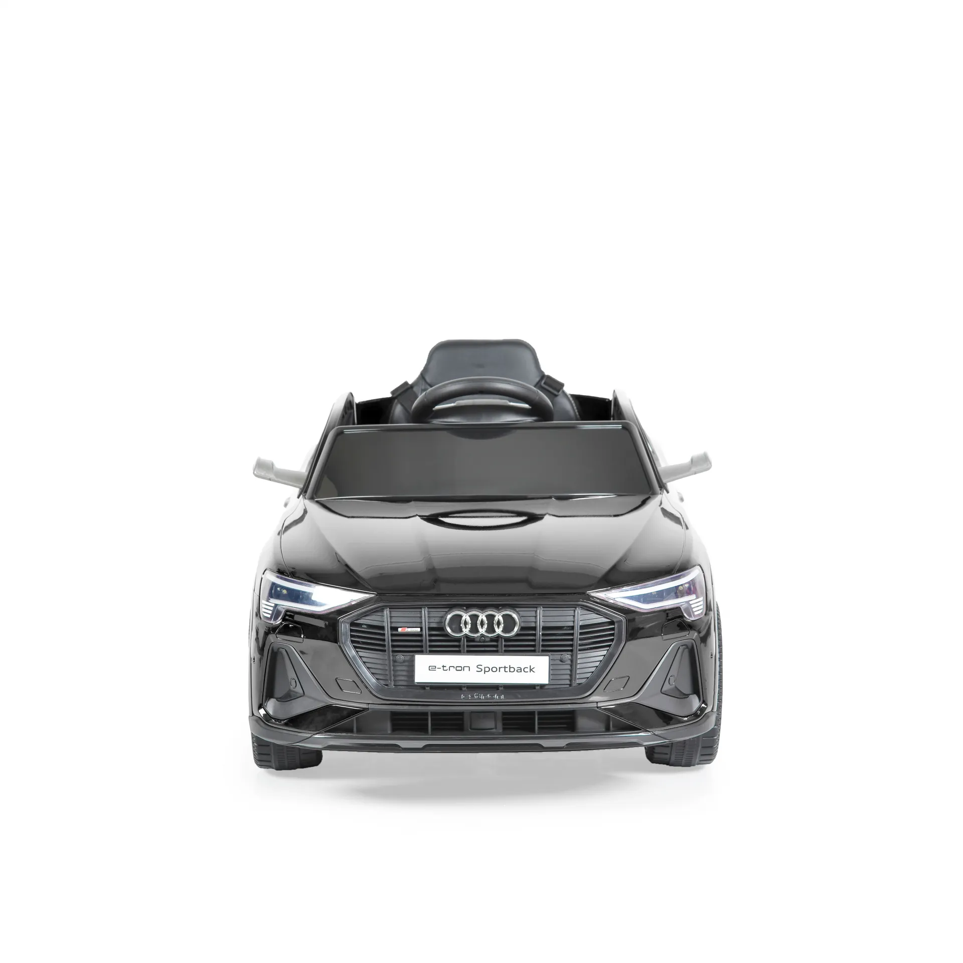 Акумулаторен джип Audi Sportback 4x4 12V Черен с меки гуми и отварящи се врати | Iguana.bg 2