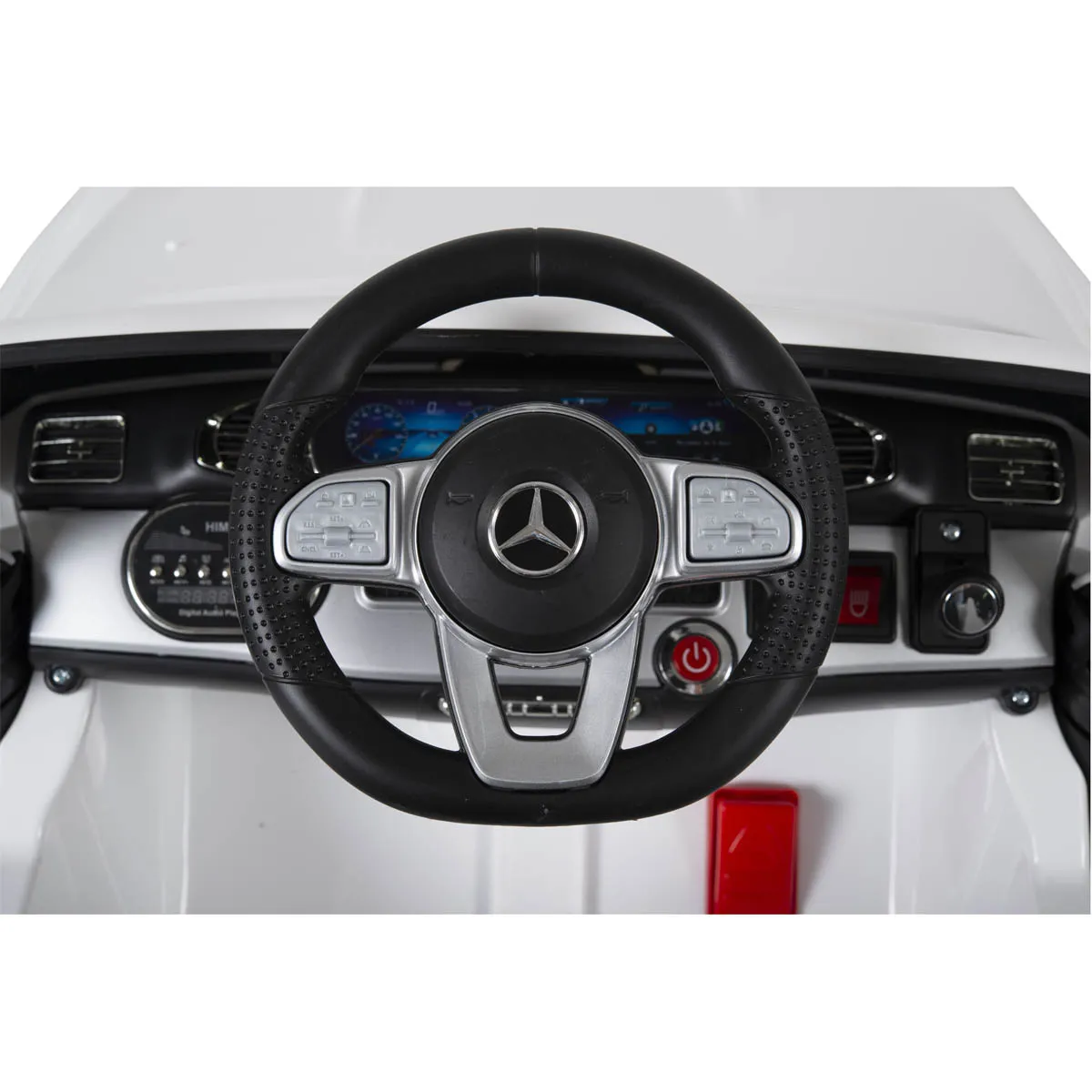 Акумулаторен джип Mercedes GLE450 Бял, 12V с меки гуми и кожена седалка | Iguana.bg 10