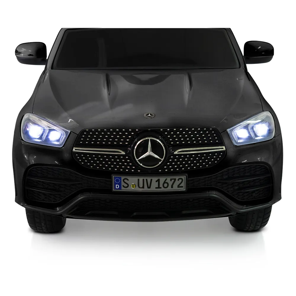 Акумулаторен джип Mercedes GLE450 Черен, 12V с меки гуми и кожена седалка | Iguana.bg 8