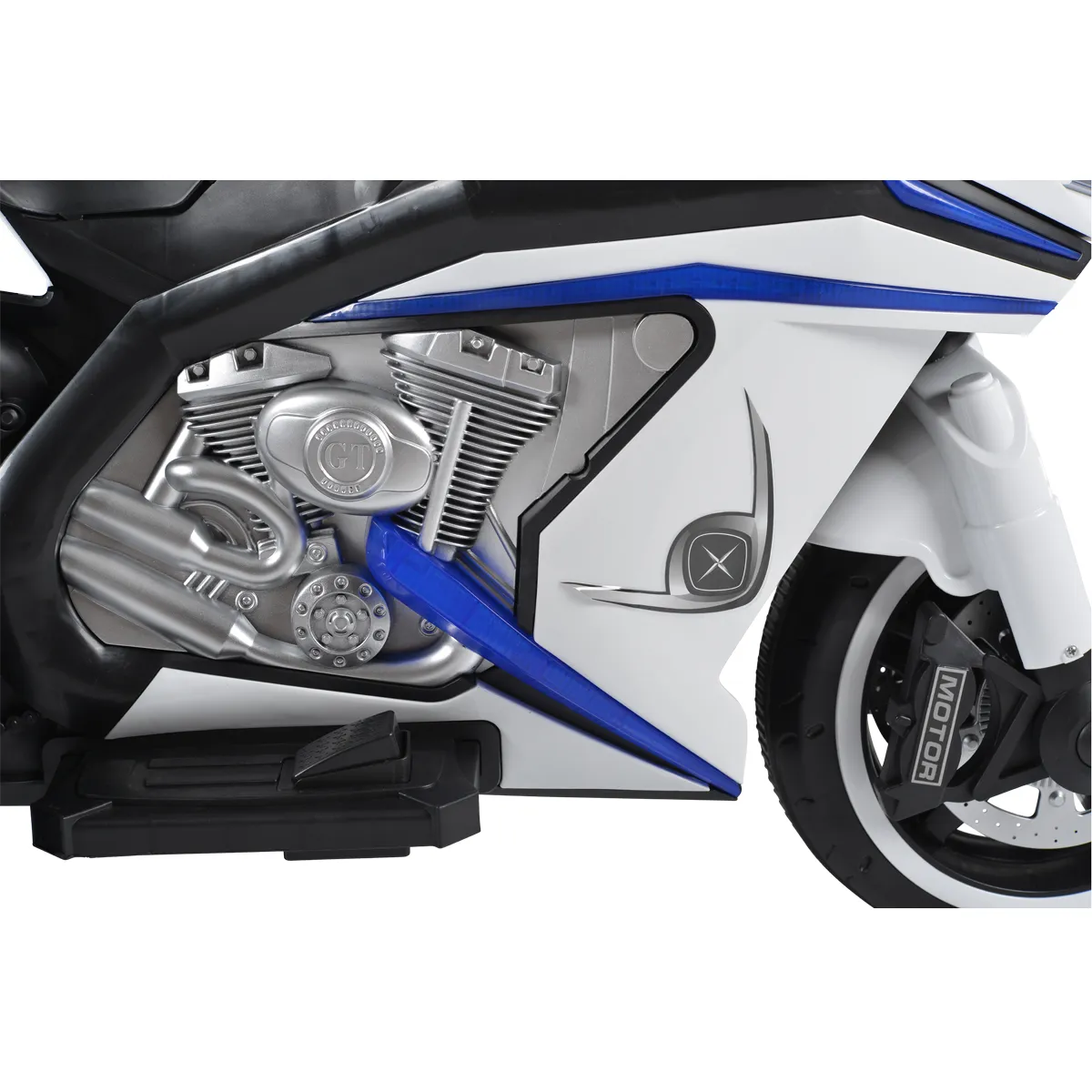 Акумулаторен мотор SPORT Бял, 12V предни и задни светлини | Iguana.bg 7