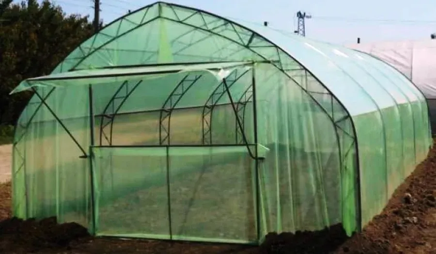 Найлон 120 микрона с UV защита Зеленикав Ширина 6 метра полиетилен за покриване на оранжерии, парници, сушилни професионално земеделие от IGUANA.BG 3