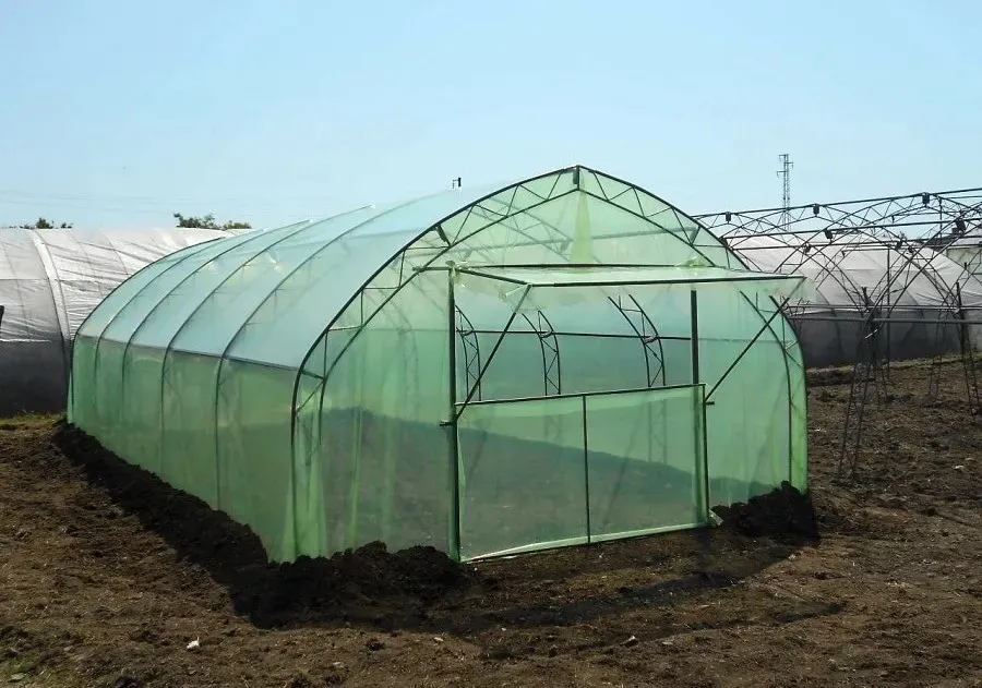 Найлон 120 микрона с UV защита Зеленикав Ширина 7 метра полиетилен за покриване на оранжерии, парници, сушилни професионално земеделие от IGUANA.BG 5