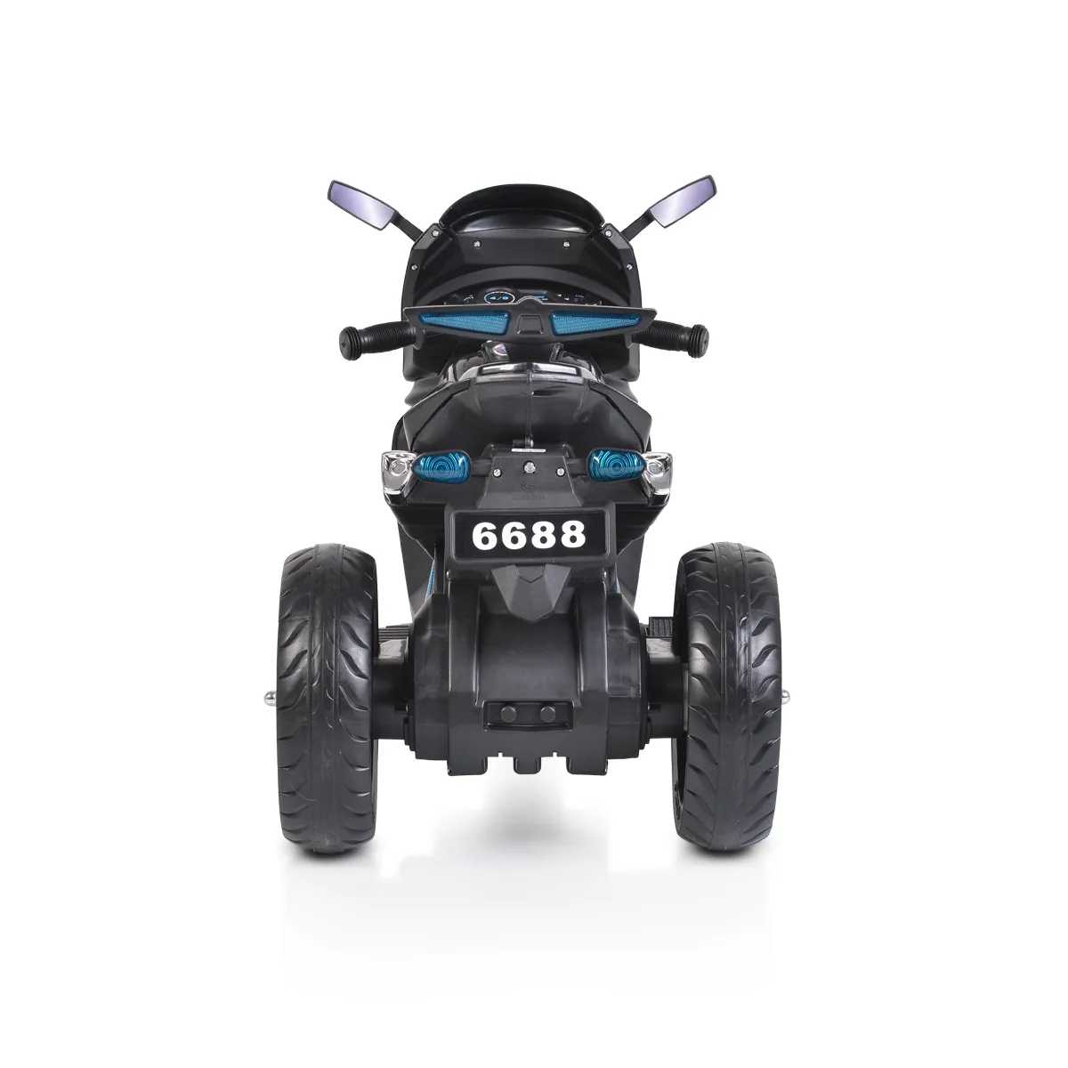 Акумулаторен мотор Shadow Черен с три гуми и кожена седалка | Iguana.bg 5
