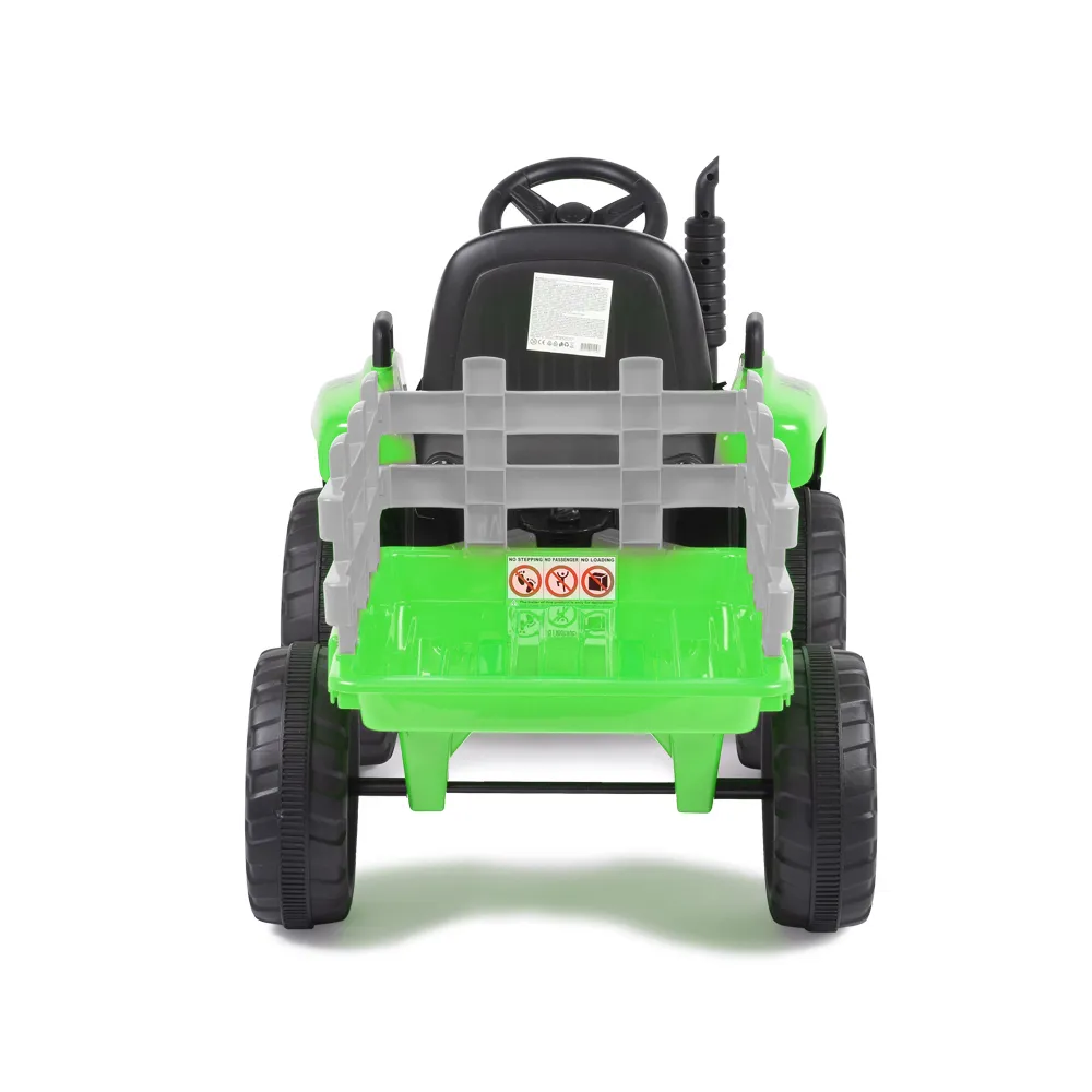 Акумулаторен трактор Farmer Зелен 12V с ремарке | Iguana.bg 6