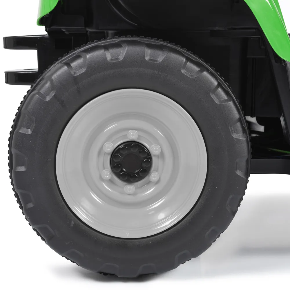 Акумулаторен трактор Farmer Зелен 12V с ремарке | Iguana.bg 9