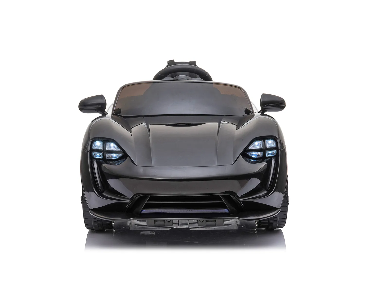 Акумулаторна кола Crossover Черна 12V, aмортисьори, предни и задни светлини | Iguana.bg 2