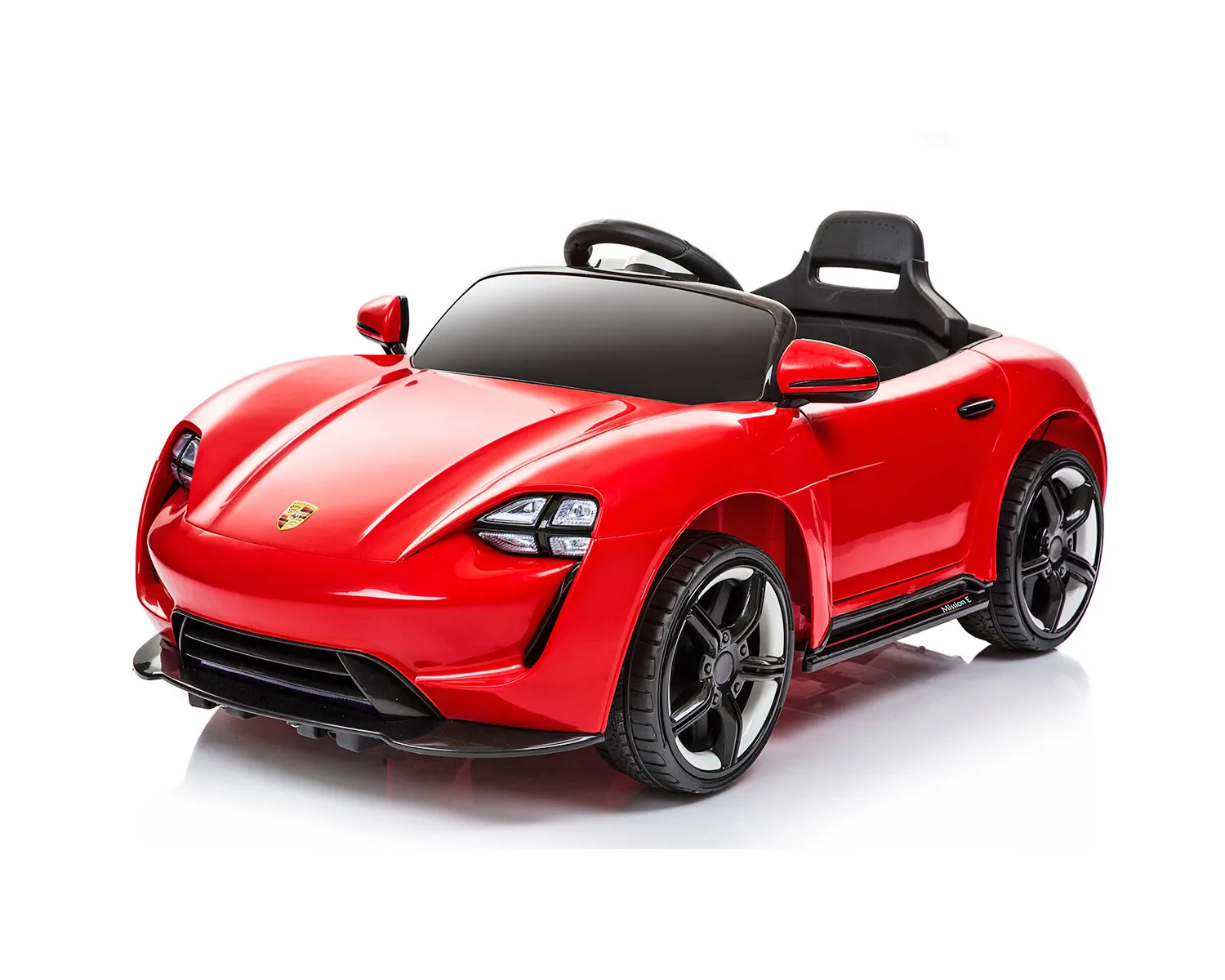 Акумулаторна кола Crossover Червена 12V, aмортисьори, предни и задни светлини | Iguana.bg 1
