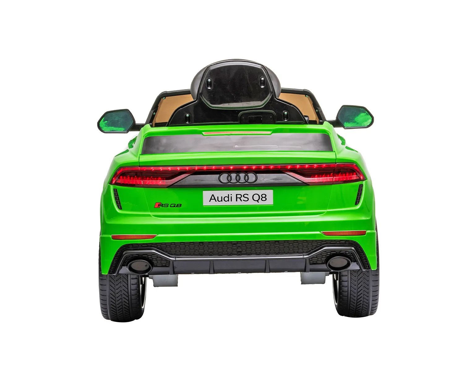 Акумулаторен джип Audi RS Q8 12V Лицензиран, Зелен металик и кожена седалка | Iguana.bg 4