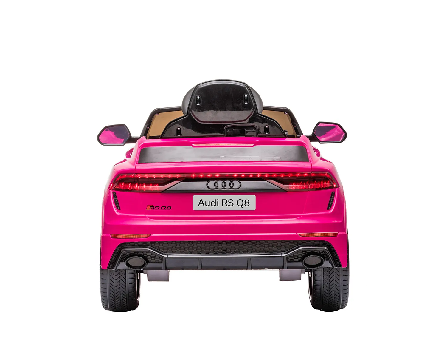 Акумулаторен джип Audi RS Q8 12V Лицензиран, Розов металик и кожена седалка | Iguana.bg 4