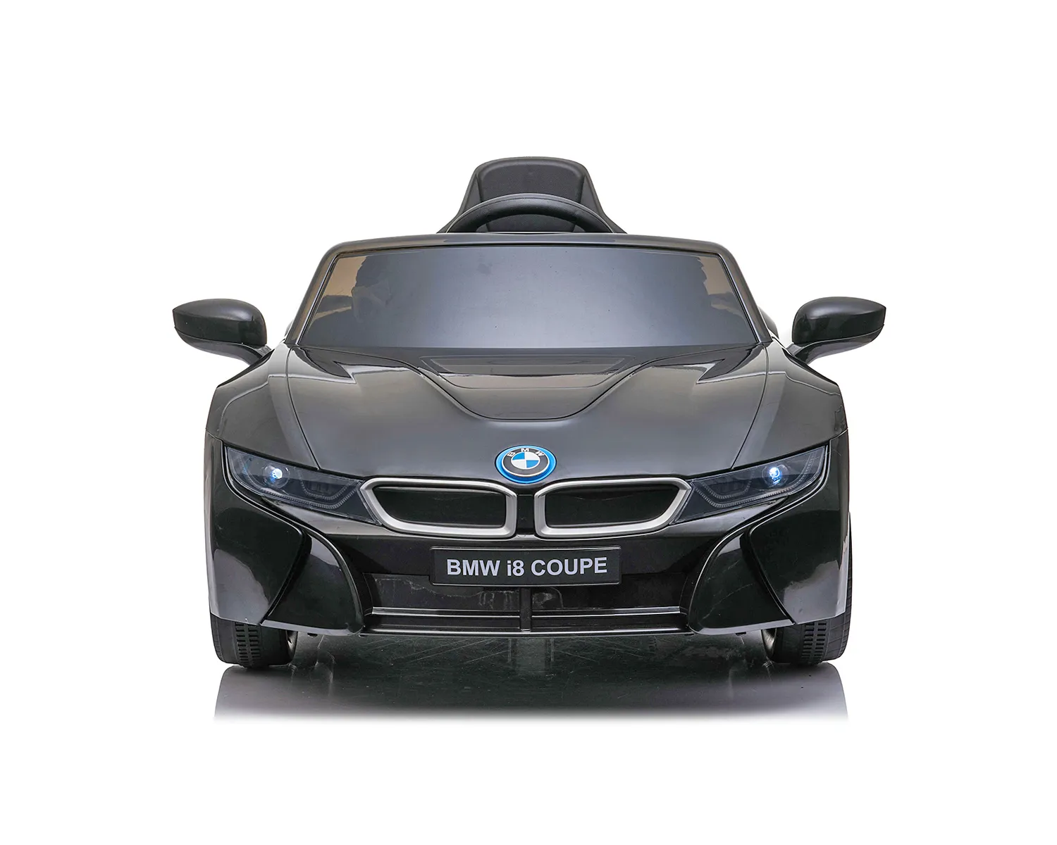 Лицензирана Акумулаторна кола  BMW i8 COUPE Черна, 12V с отварящи се врати и предни и задни светлини | Iguana.bg 2