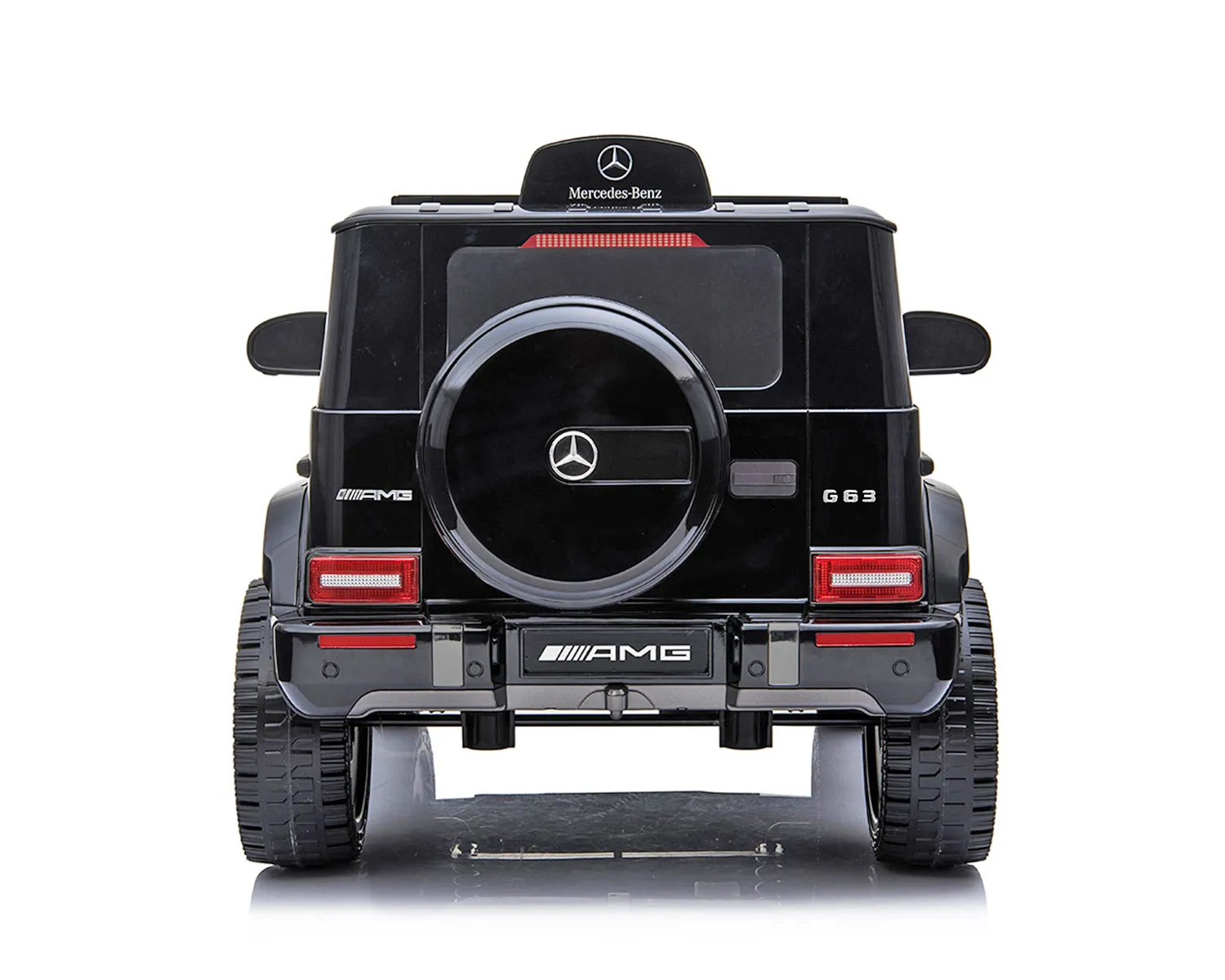 Лицензиран Акумулаторен джип Mercedes AMG G63 Черен, 12V с три скорости и меки гуми | Iguana.bg 3