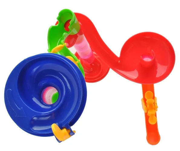 Забавна цветна писта, пързалка с топчета, 105 Части | Iguana.bg 6