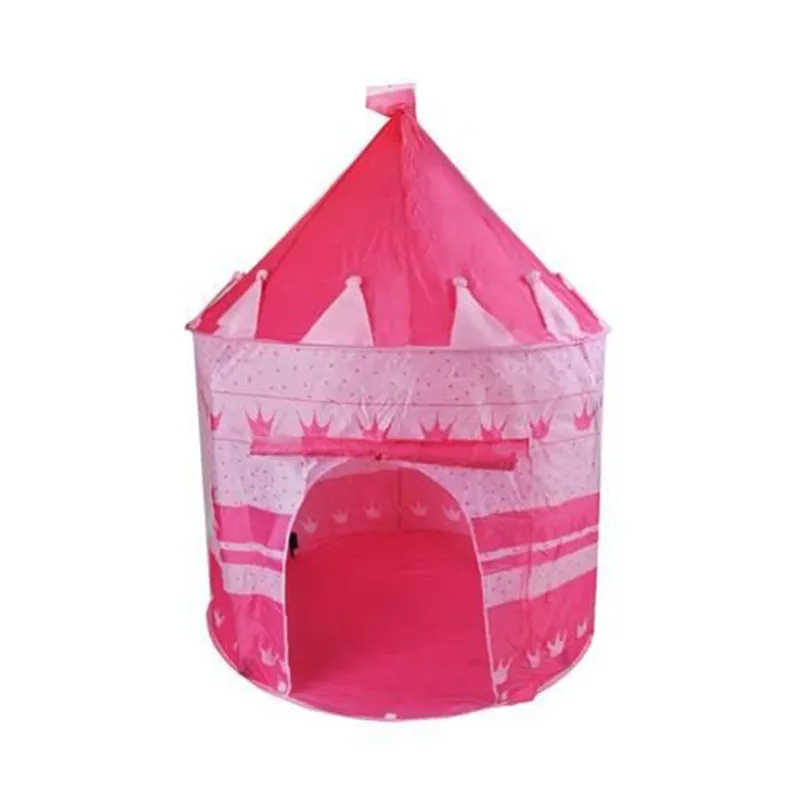 Детска Розова Палатка тип Замък 105 x 135 см 3