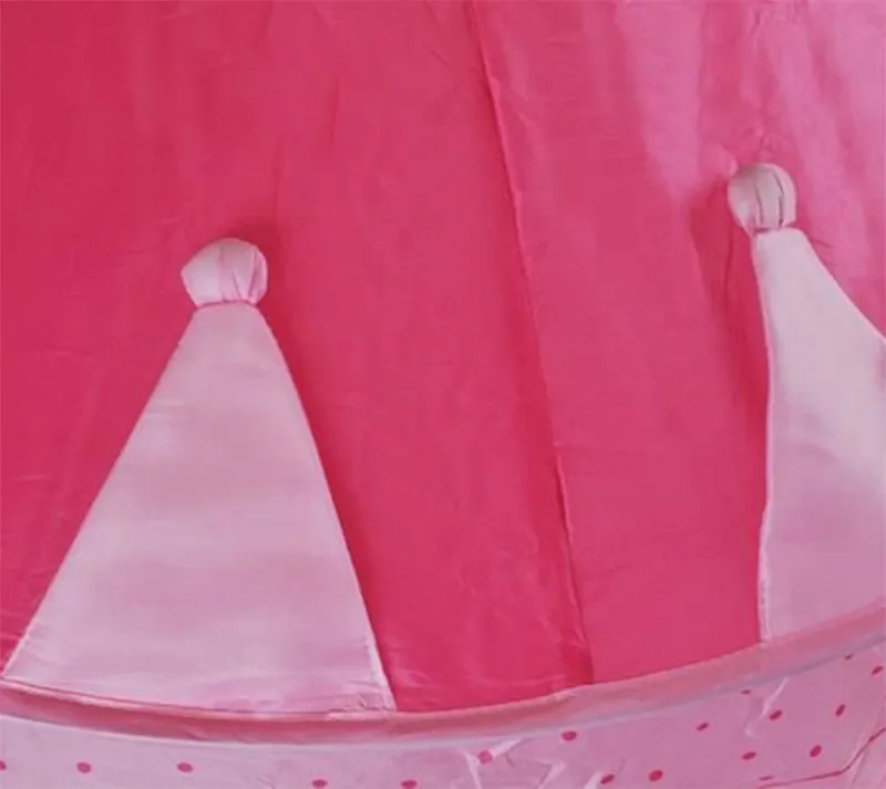 Детска Розова Палатка тип Замък 105 x 135 см 14