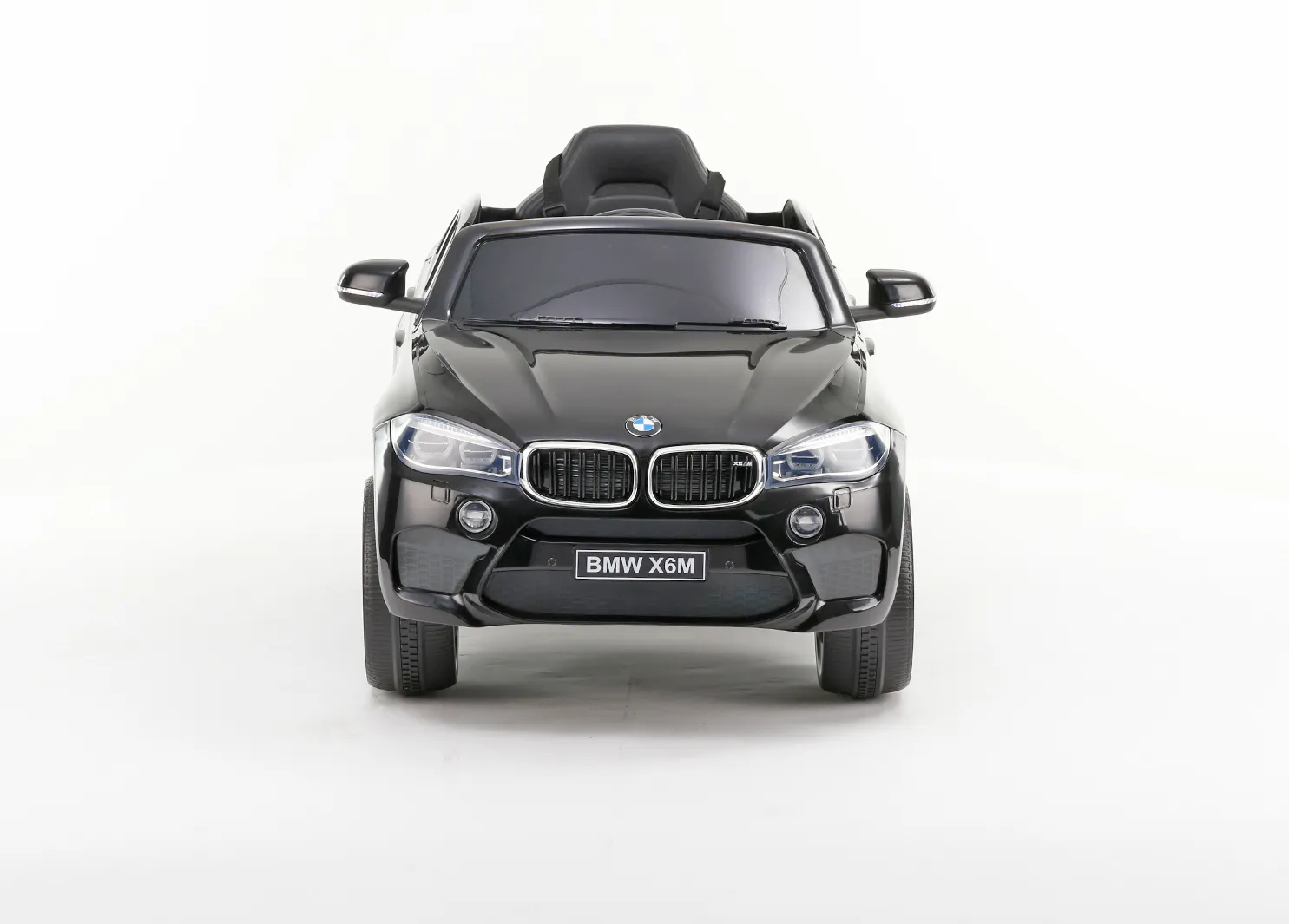 Лицензиран, Акумулаторен джип BMW X6M Черен, 12V с Предни и задни светлини | Iguana.bg 2