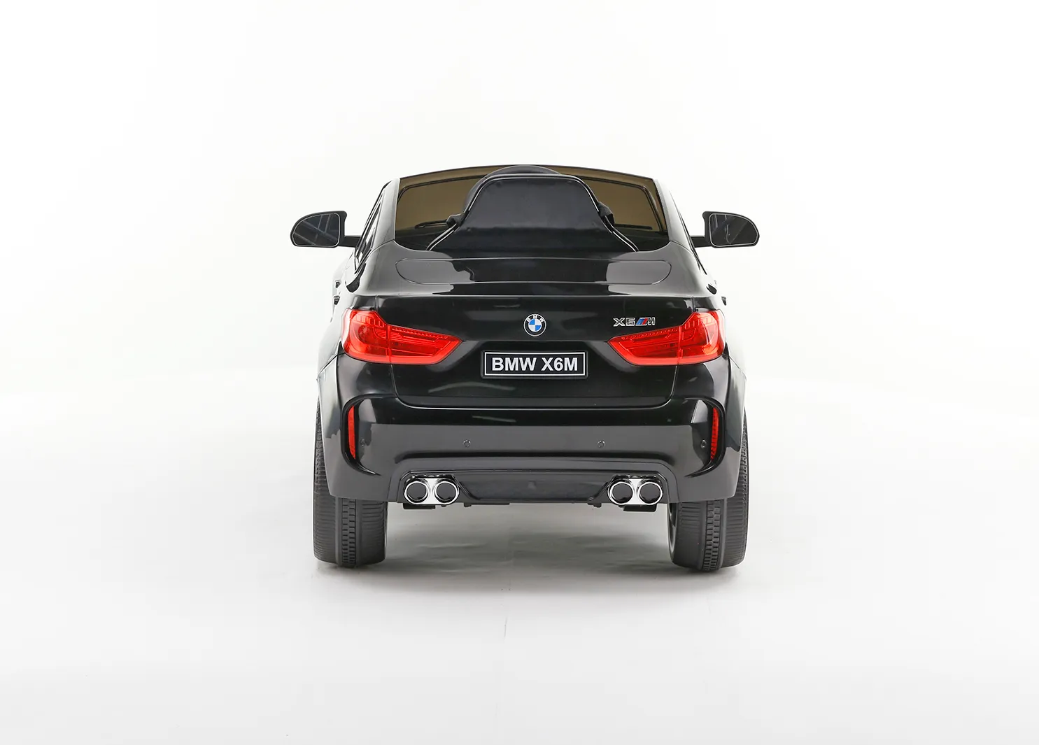 Лицензиран, Акумулаторен джип BMW X6M Черен, 12V с Предни и задни светлини | Iguana.bg 4
