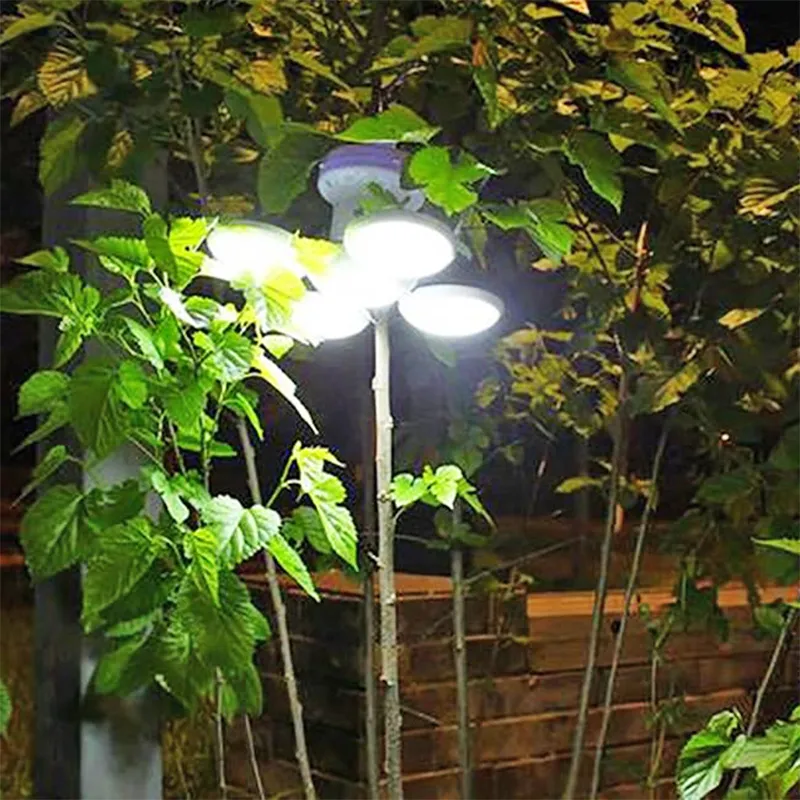 Соларна LED лампа за аварийно осветление, къмпинг, риболов или двора, двойна Li-ion батерия | Iguana.bg 10