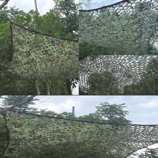 Камуфлажна Тента, с въжета 2 х 3 метра | Iguana.bg 1