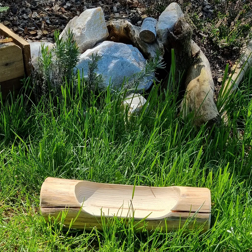 Дървена кашпа / саксия 33 х 10 х 10см, Ръчно произведена в България | Iguana.bg 4