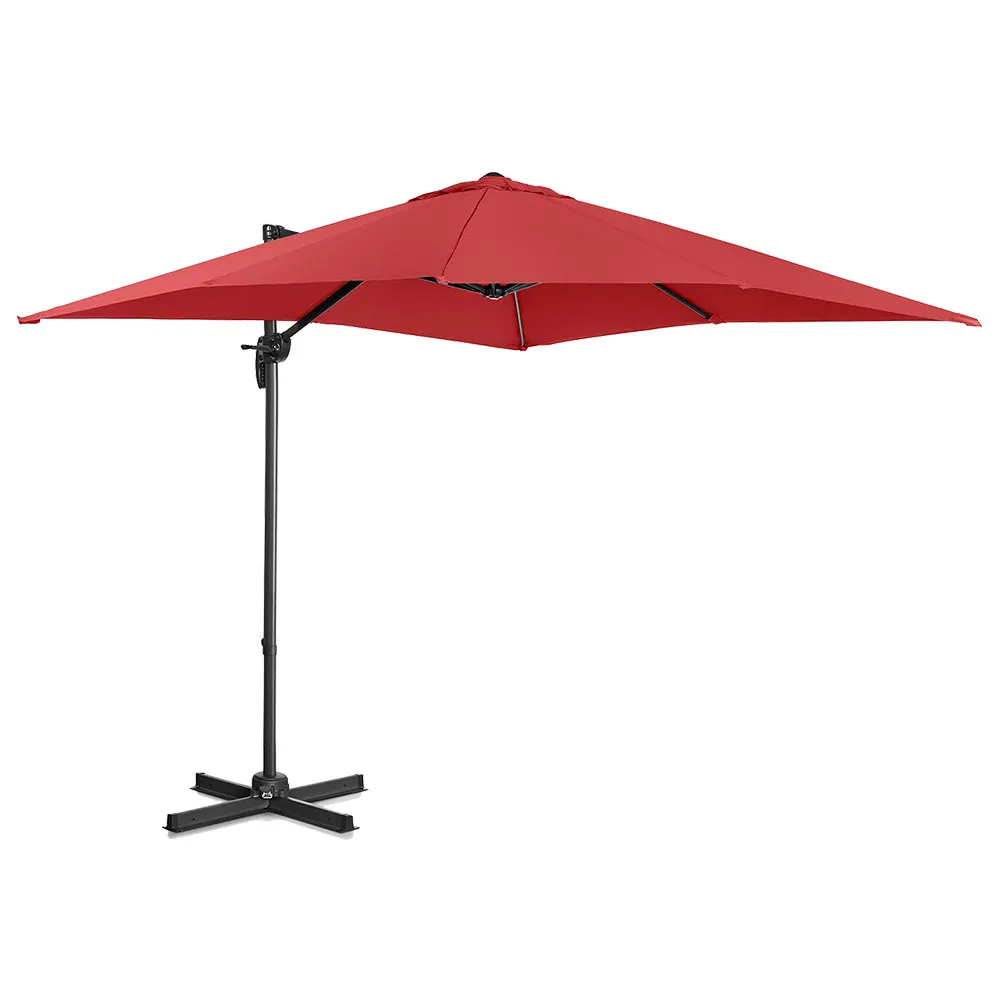 Градински чадър на стойка, 3м, Височина 240см, Три цвята  | Iguana.bg 2