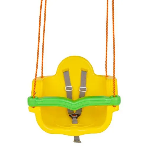 Детска люлка с въжета Jumbo, 5 цвята, предпазни колани, до 45кг | Iguana.bg 4