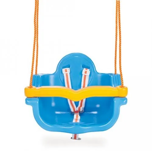 Детска люлка с въжета Jumbo, 5 цвята, предпазни колани, до 45кг | Iguana.bg 5