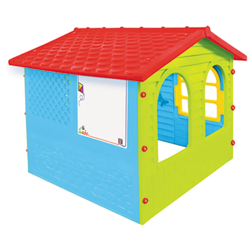 Детска къщичка Garden House с дъска за рисуване, Отварящи се врата и прозорци, хранилка за птички | Iguana.bg 3