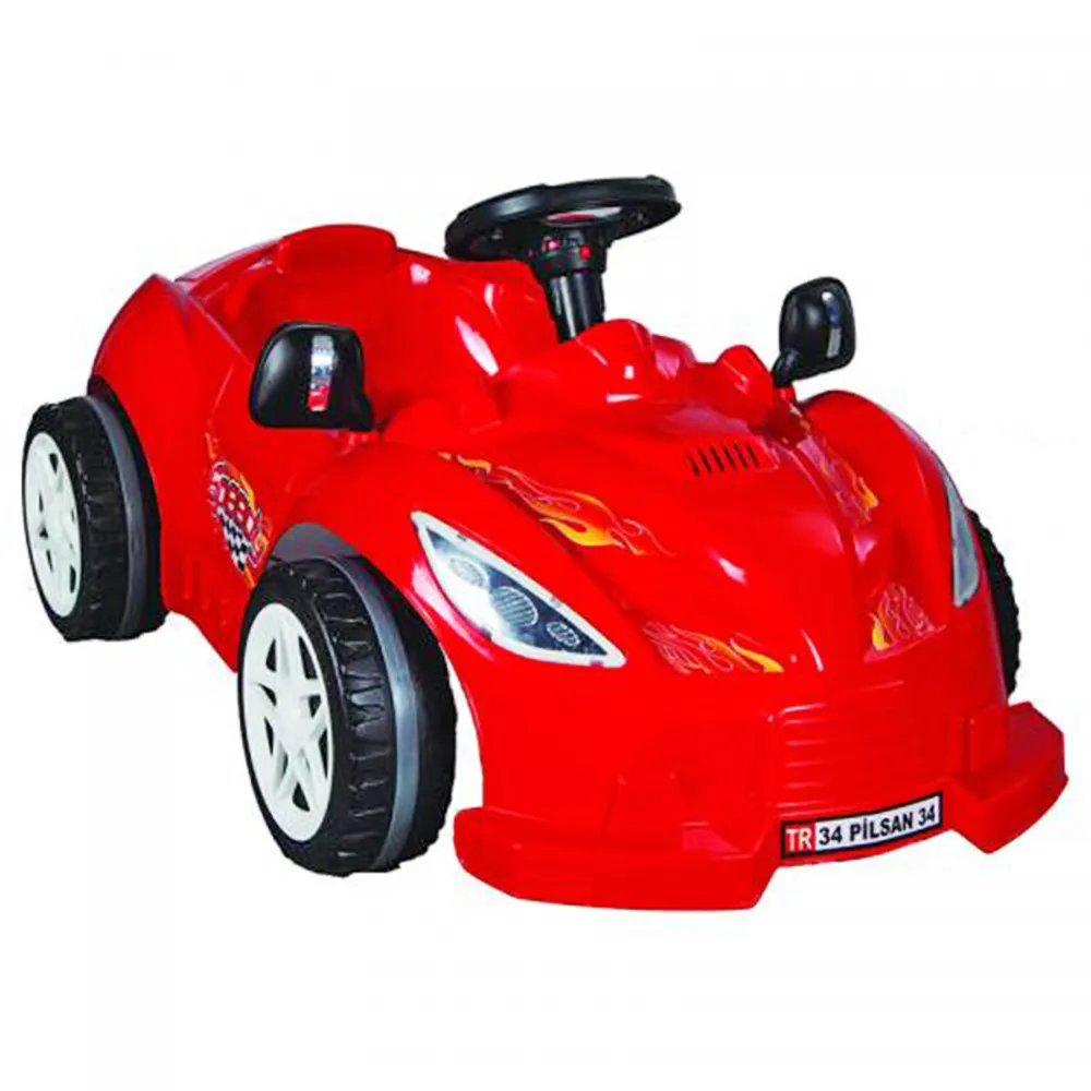Детска кола с педали Speedy, Червена, за деца на 3 години и до 35кг | Iguana.bg 2