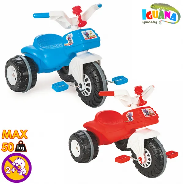 Детски мотор с педали Bidic, Тромба, за деца над 2 г, до 30кг | Iguana.bg 1