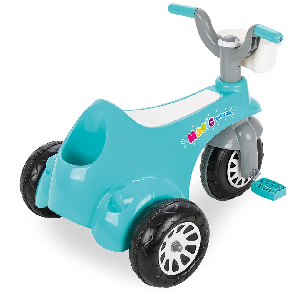 Детски мотор с педали Magic, преден и заден багажник, за деца над 3 г, до 35кг | Iguana.bg 3