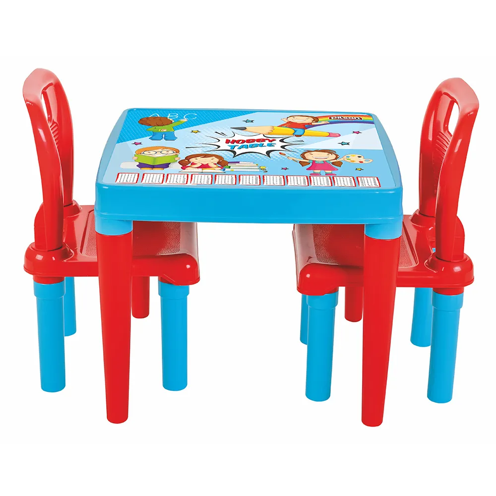 Комплект Детска маса и Две столчета, Сини, за деца над 3 г, до 50кг | Iguana.bg 2