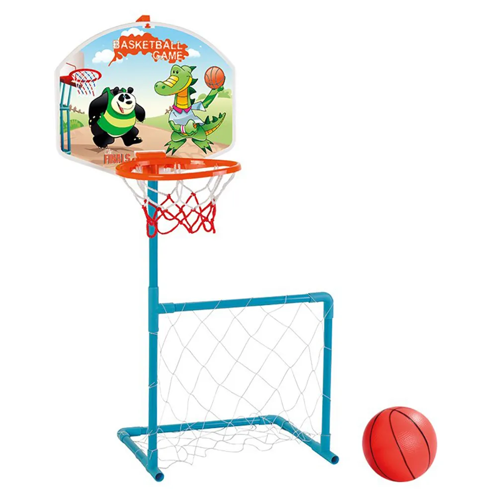 Комплект Детска Футболна врата с мрежа и баскетболен кош, 80 x 70 x 123.5см | Iguana.bg 2