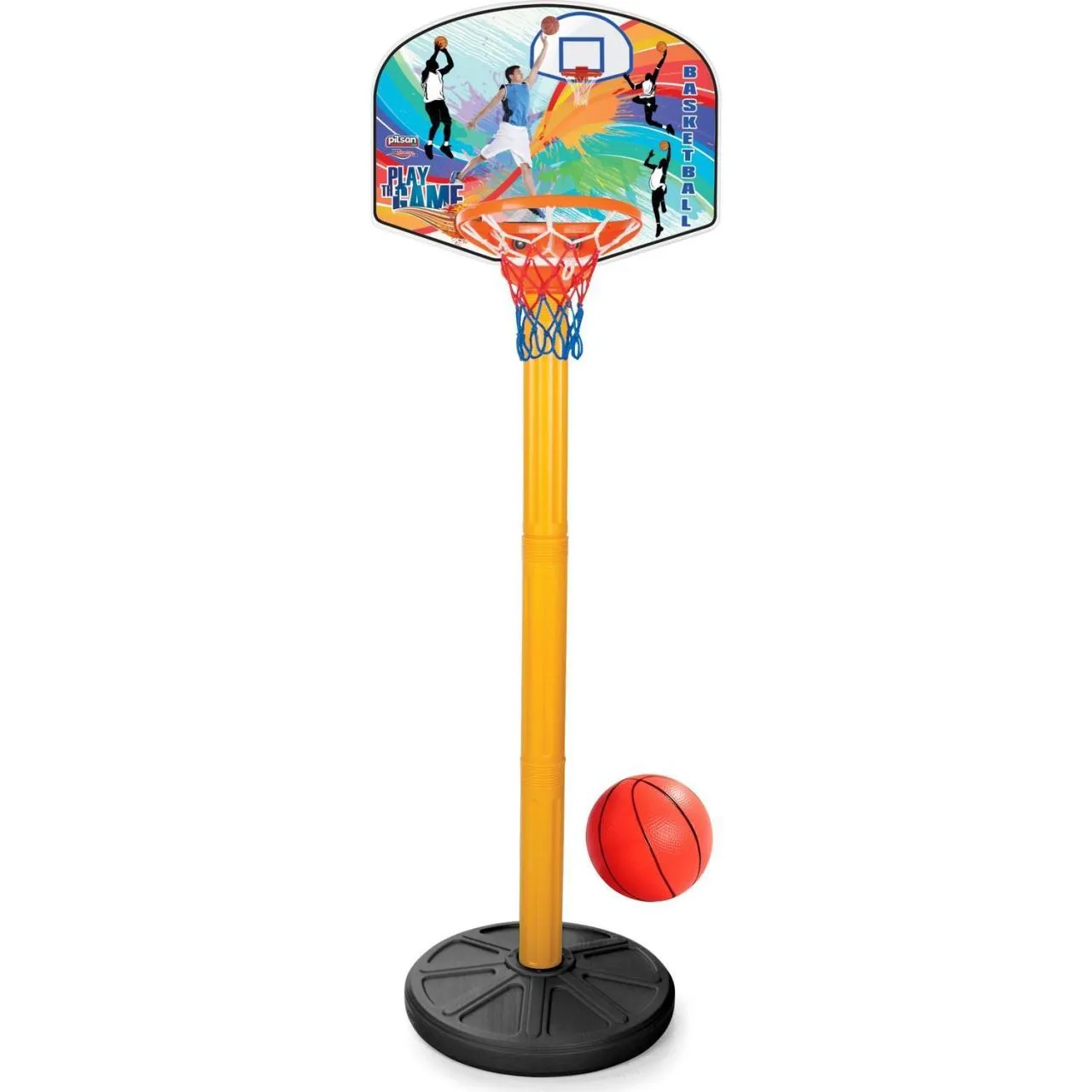 Комплект Детски баскетболен кош на стойка и топка, височина 95 или 215см | Iguana.bg 2