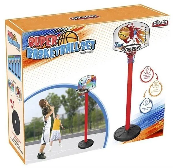 Комплект Детски баскетболен кош на стойка и топка, височина 95 или 215см | Iguana.bg 3