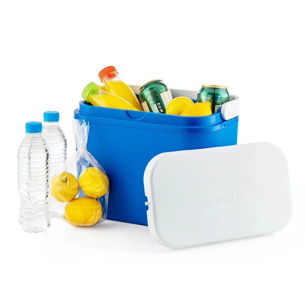Хладилна кутия 10л / 24л / 40л Пасивна, хладилни чанти за храна напитки за плаж, къмпинг и риболов, Синя | IGUANA.BG 6