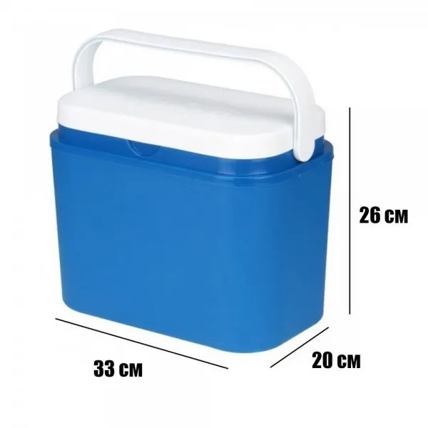 Хладилна кутия 10л / 24л / 40л Пасивна, хладилни чанти за храна напитки за плаж, къмпинг и риболов, Синя | IGUANA.BG 9