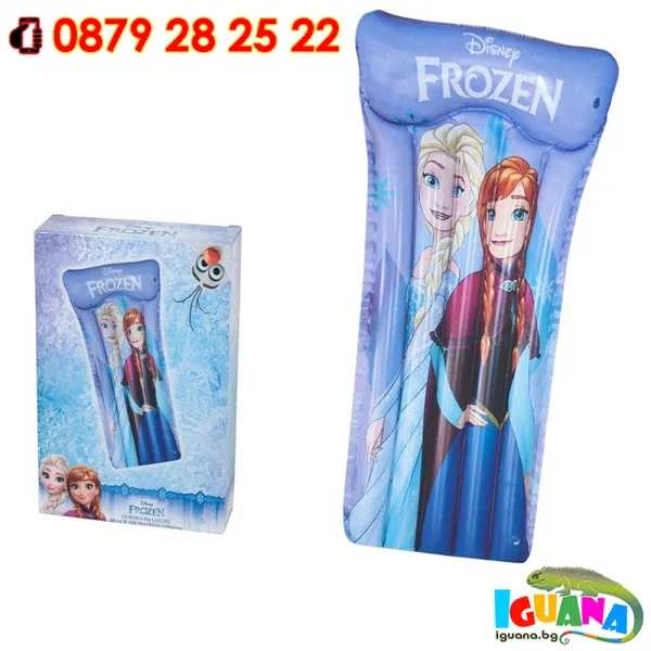 Надуваем дюшек Disney Frozen, Замръзналото кралство 119х61 см | Iguana.bg