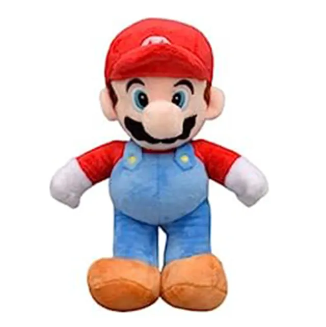 Детска плюшена играчка Super Mario, Супер Марио 65см, Мека, реалистичен вид | Iguana.bg 2