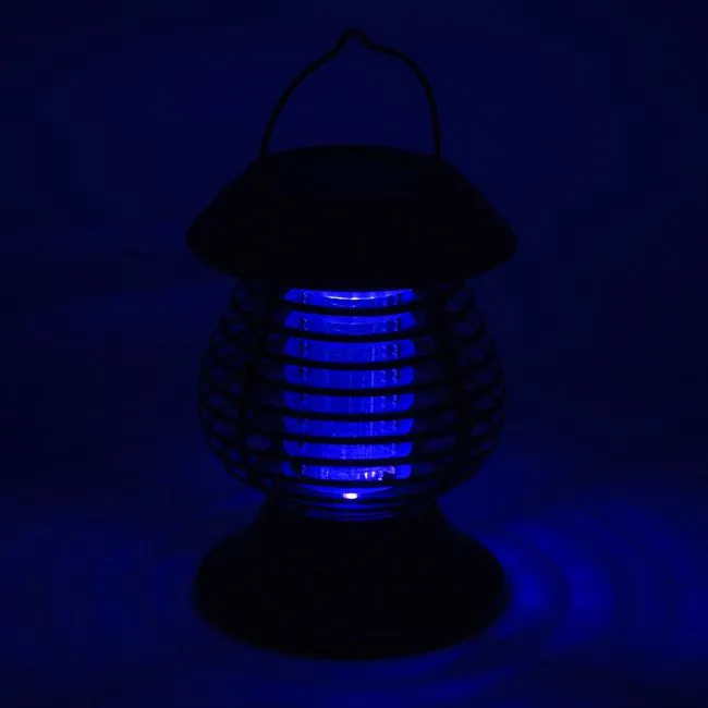 Соларен фенер и Уред против насекоми 2 в 1, бяла LED светлина и UV лъчи | Iguana.bg 3