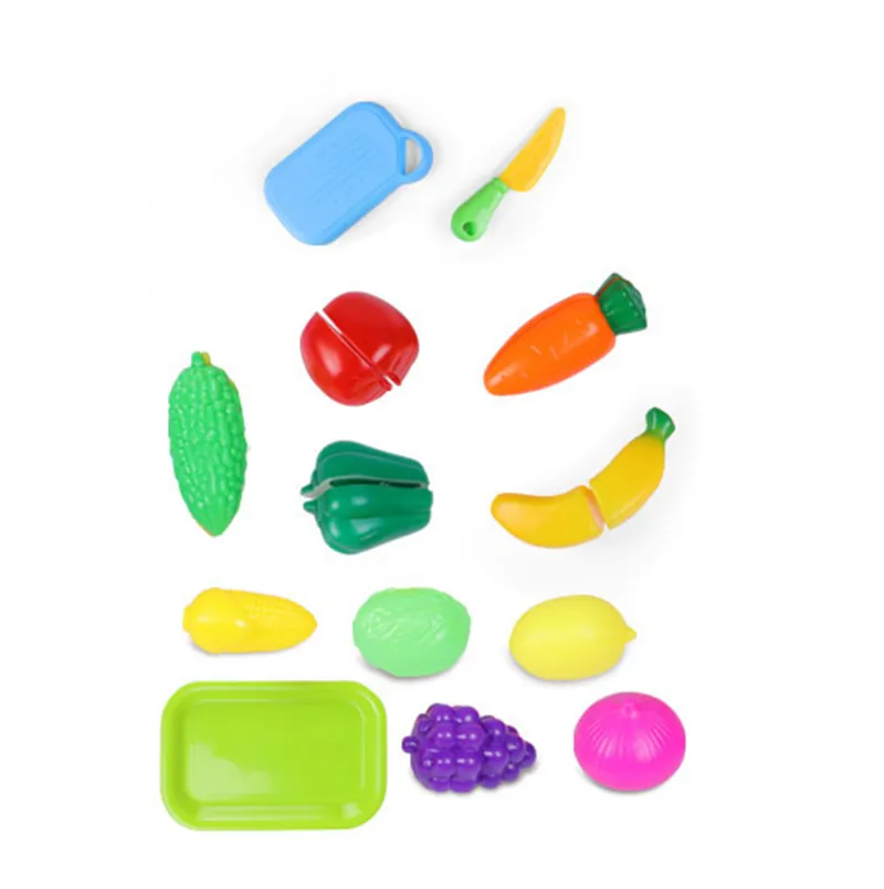 Детски комплект от плод-зеленчук за рязане, дъска, ножче и табла 13 части 3